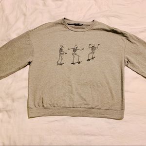 Oversized Crewneck Sweatshirt 💀 NWOT